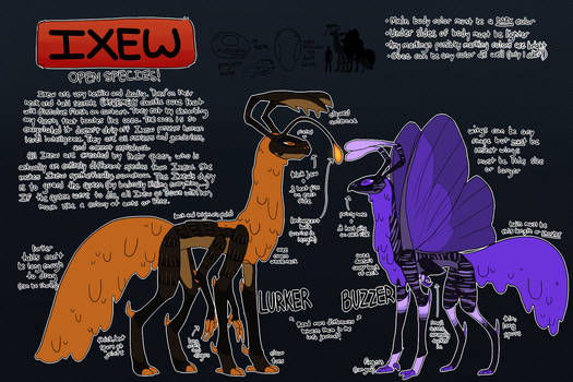 Ixew [OPEN SPECIES] READ DESCRIPTION