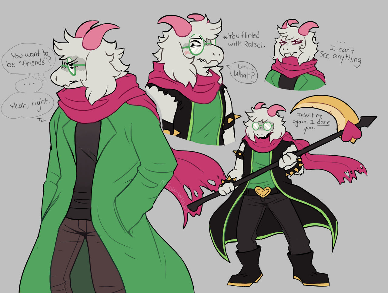 Deltarune lancer x ralsei Deltarune lancer x ralsei