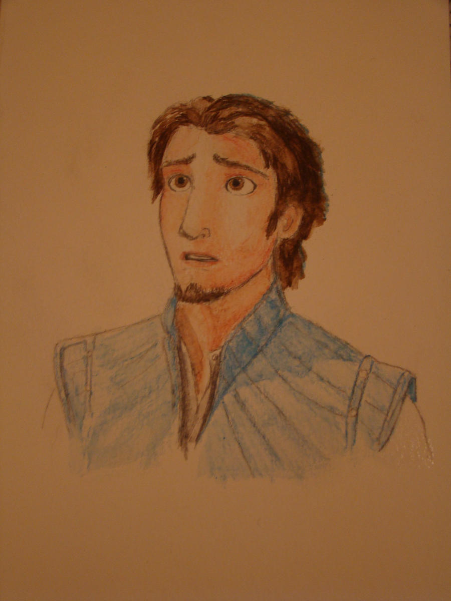 Tangled Flynn Watercolor