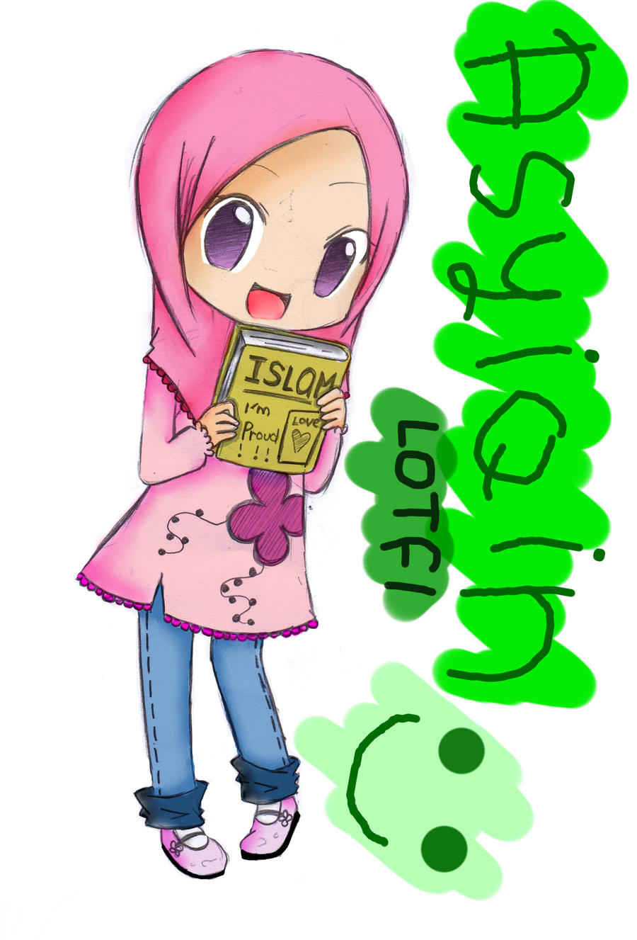 Muslimah Anime Drawing by ChizuruMihara on DeviantArt