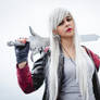 Dante from DmC 5 - Female Version (whitehair)