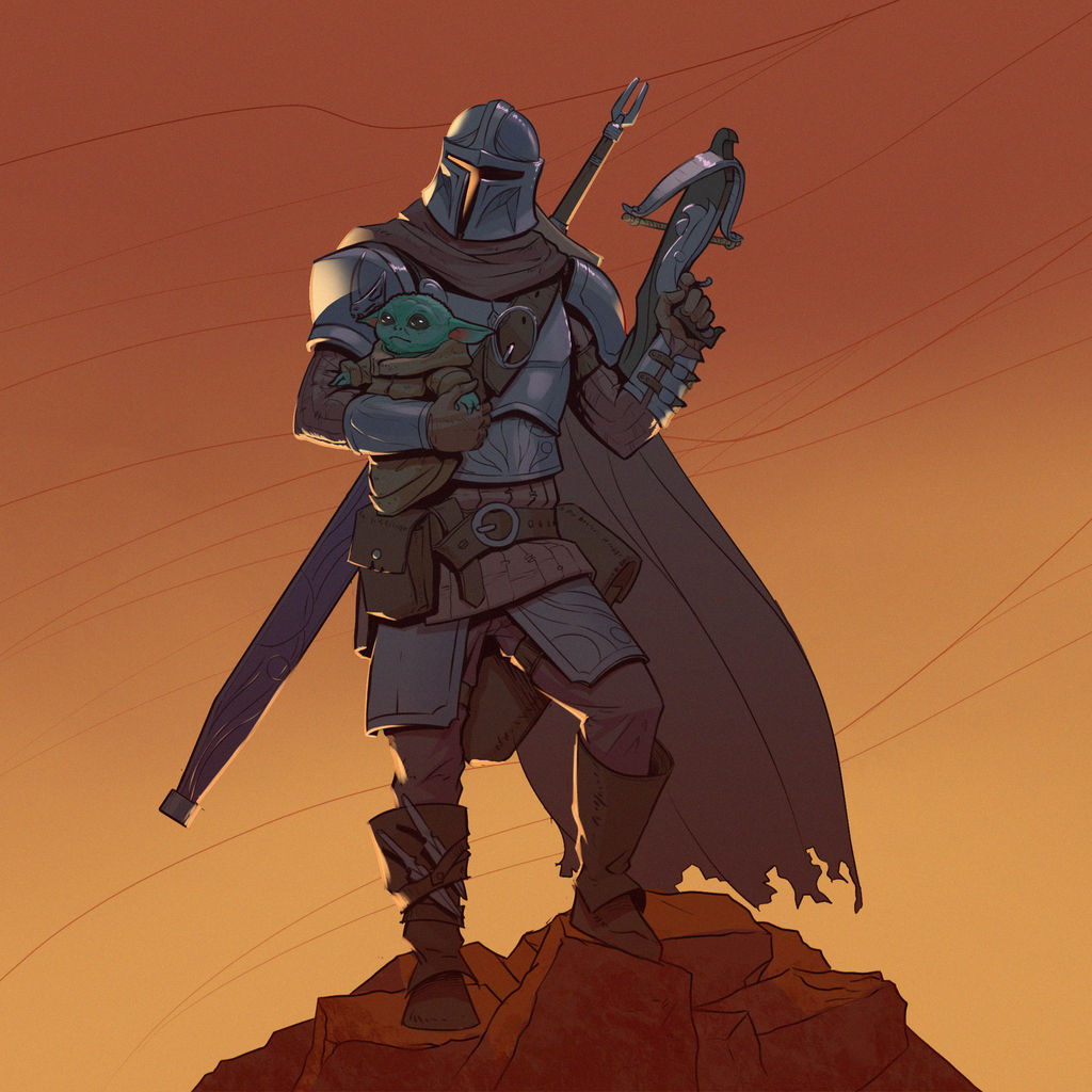 The Mandalorian Fan Art By NikitaKapitunov On DeviantArt the-mandalorian-fan-art-by-nikitakapitunov-on-deviantart