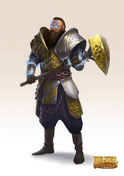 Paladin character class for tabletop game