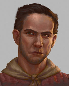 Everic von Piast, young