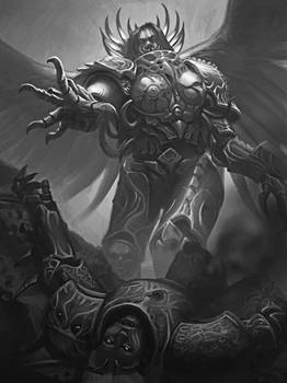 The primarch Celaeno and Anjali