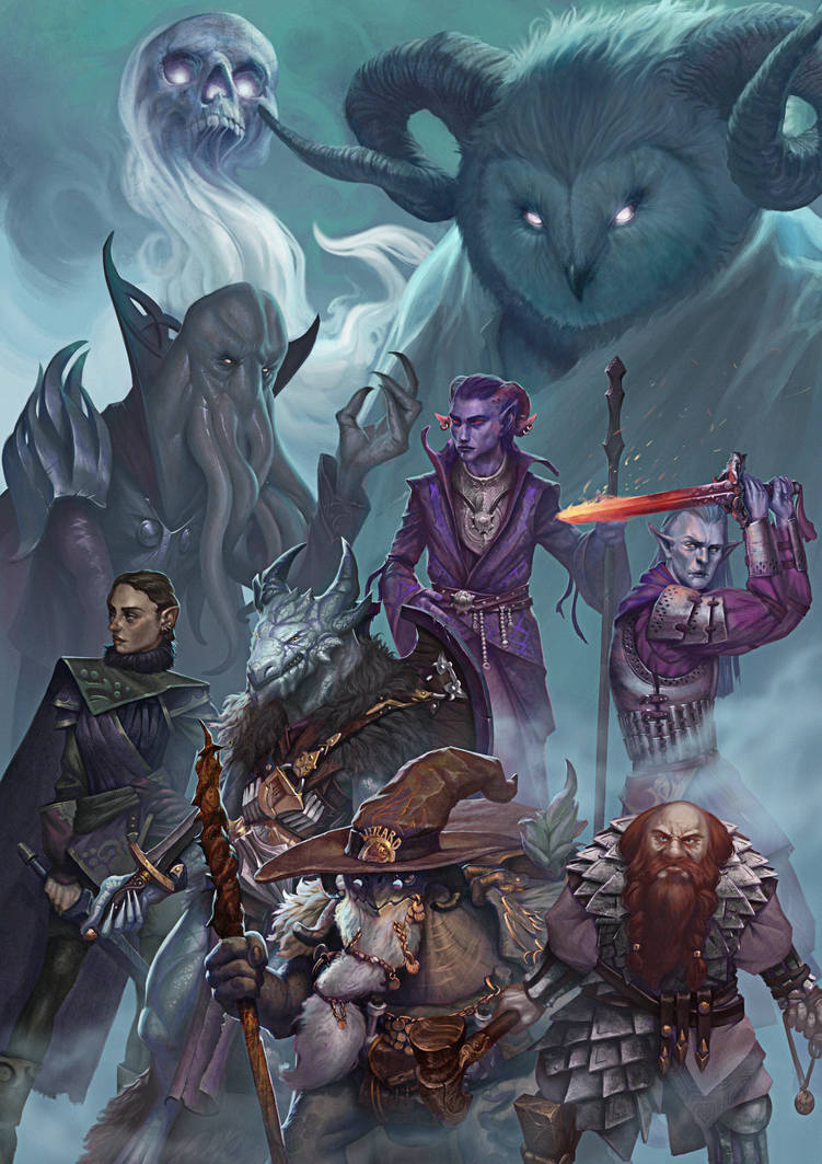 Dnd Point Group Example DnD Group poster by NikitaKapitunov on DeviantArt