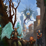 Golems Watch city, DnD group commission