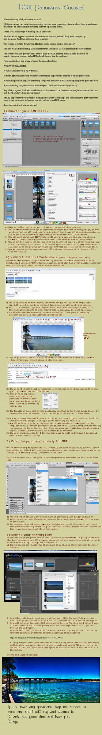 HDR Panorama Tutorial