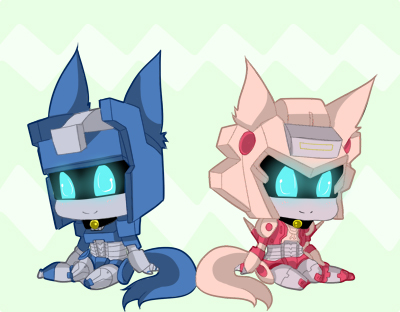 Neko Elita One and Chromia