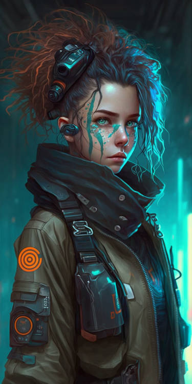 Cyberpunk Anime Character 02 by SoftWMaster on DeviantArt