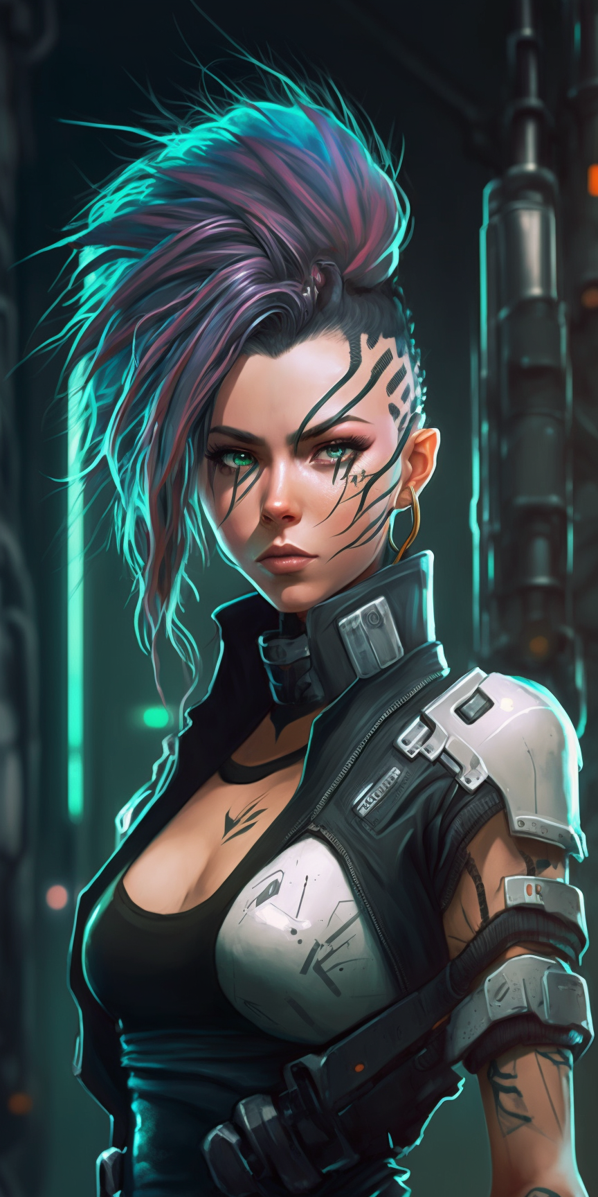 Cyberpunk Anime Character 02 by SoftWMaster on DeviantArt