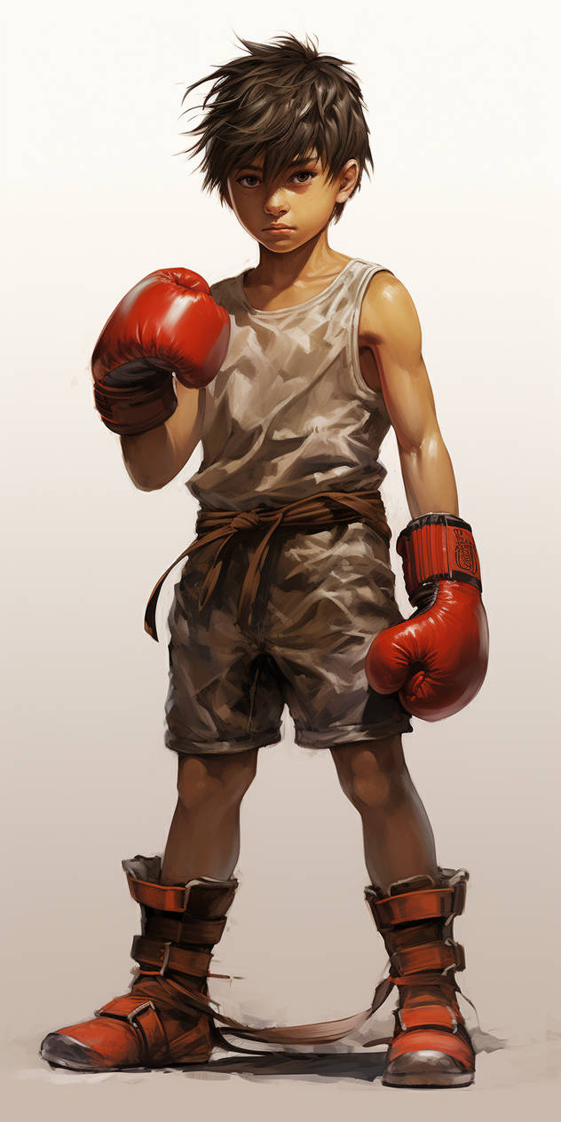 Manga style boxer character design 1 by SoftWMaster on DeviantArt