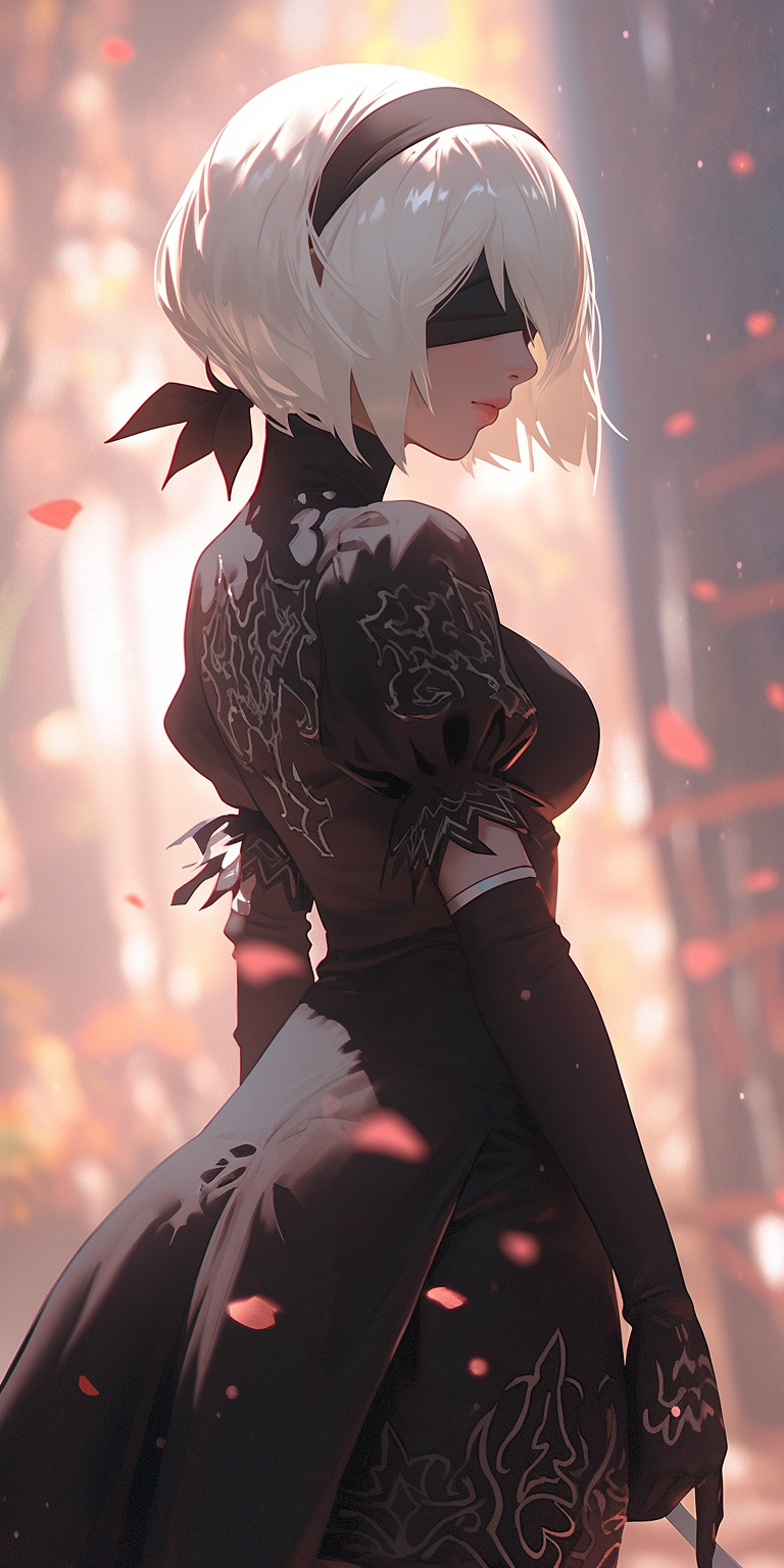 2B fan art 6 by SoftWMaster on DeviantArt