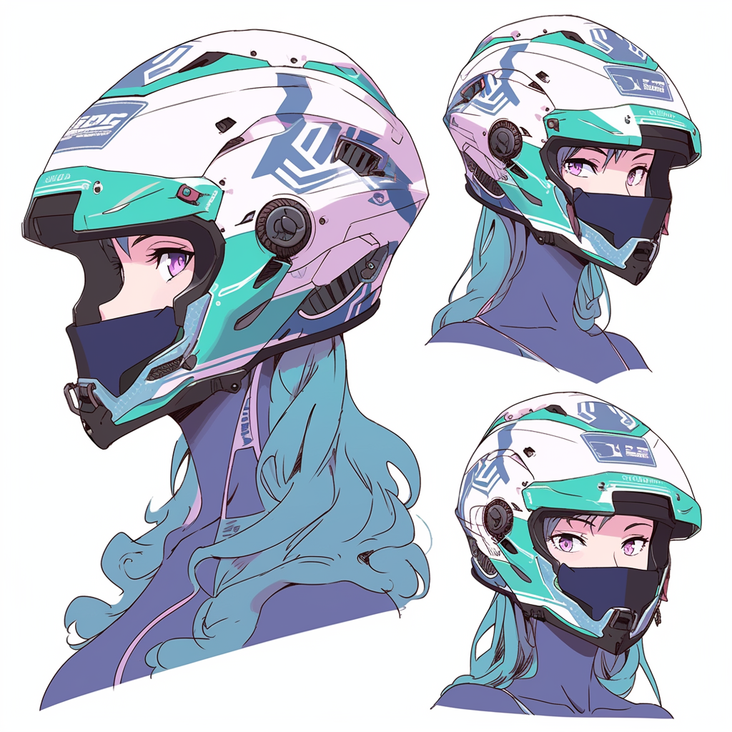 Anime Racing Character Design Sheet 3 by SoftWMaster on DeviantArt
