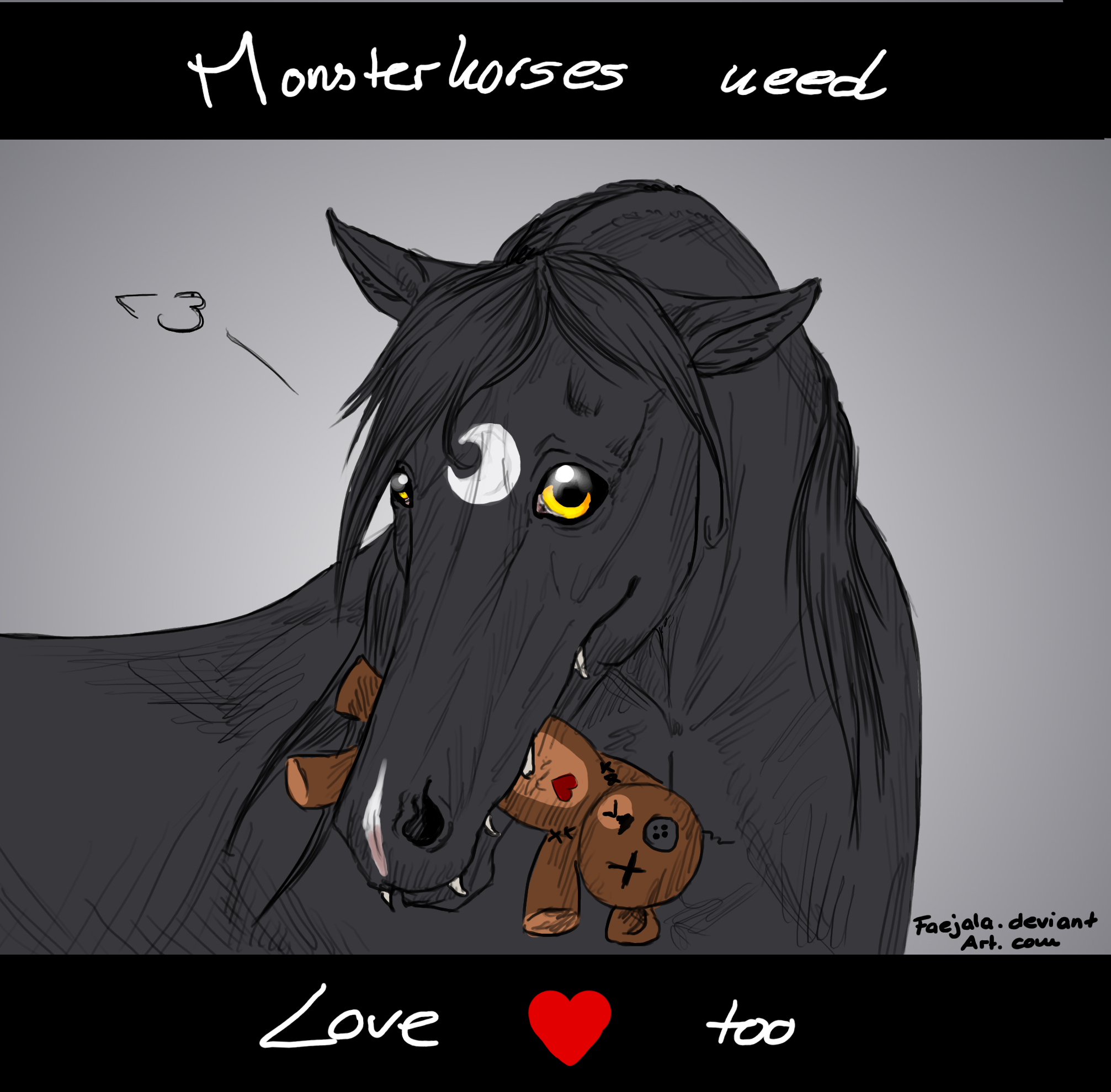 Monsterhorses need Love too