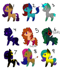 5 Point Pixel Pony Adopts [Closed]