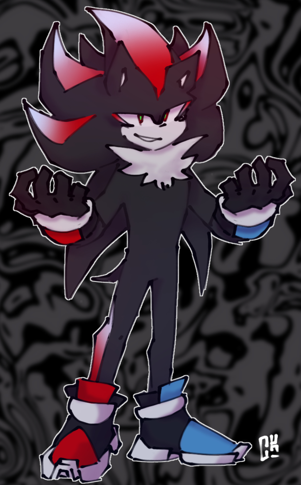 fusion shadow and sonic by Dark_warror_2002 - Fanart Central