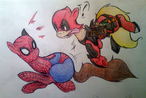 Spidey + Deadpool