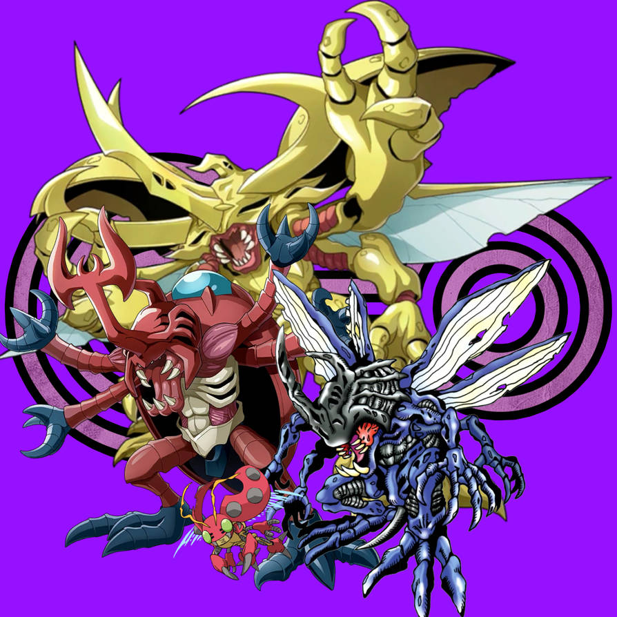Tentomon Digivolutions by MooseStudio on DeviantArt