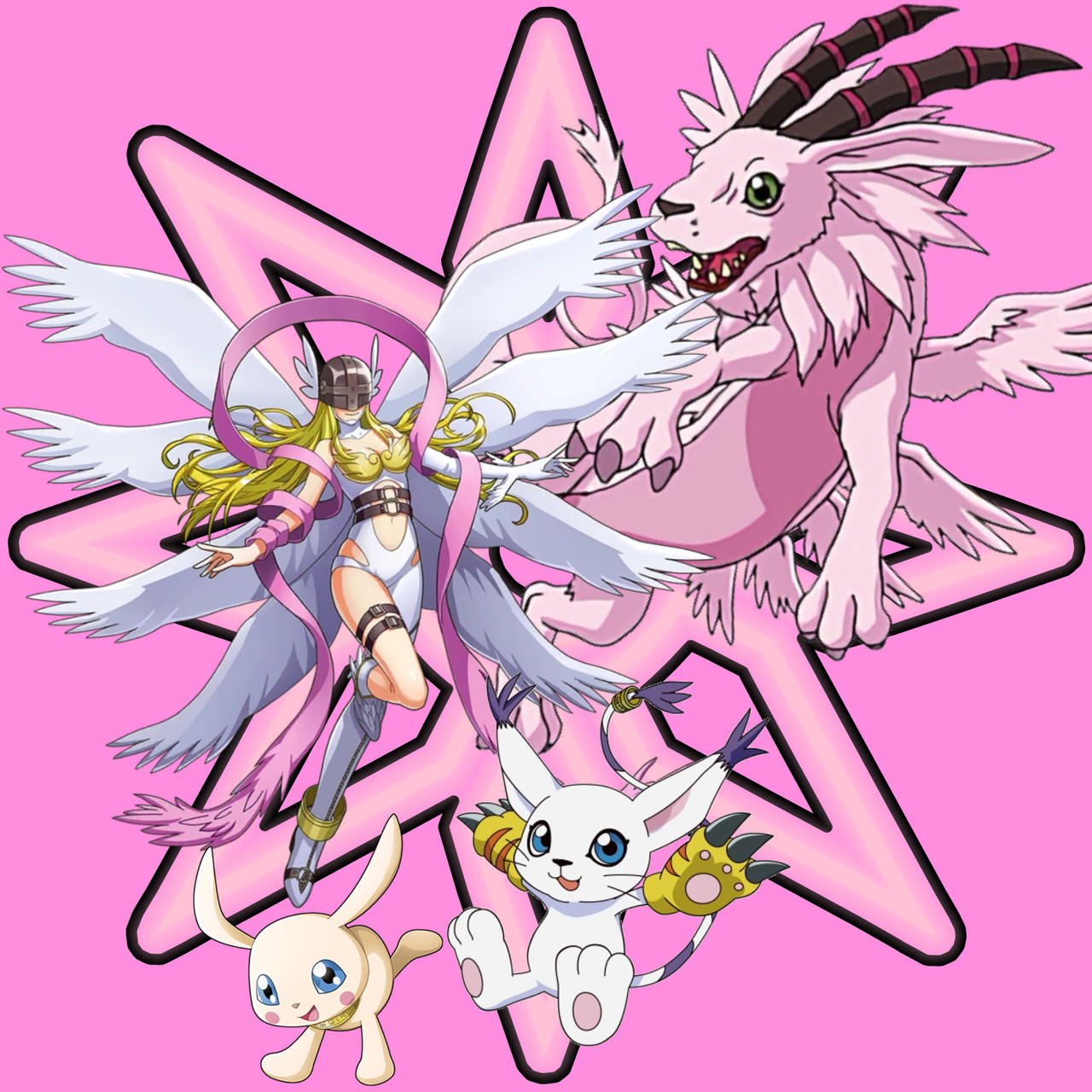 Gatomon Digivolutions by MooseStudio on DeviantArt