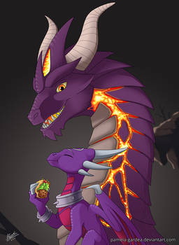 Malefor and Cynder