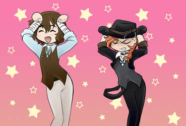 caramelldansen Chuuya and Dazai