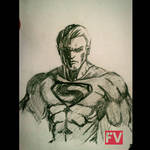 Superman sketch by FVentura