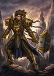 Golden Knight by HappySadCorner