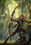 Elven Archer by HappySadCorner