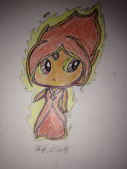 Chibi Flame princess(adventure time)