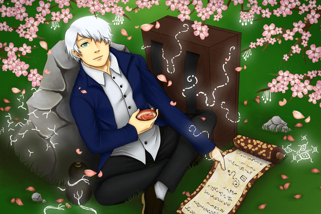 Mushishi Ginko by LappyMania on DeviantArt