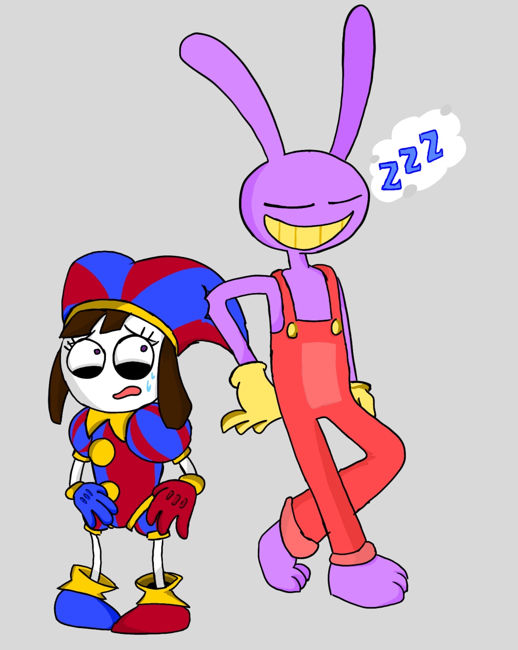 Pomni And Jax By StillArTiStIc On DeviantArt pomni-and-jax-by-stillartistic-on-deviantart
