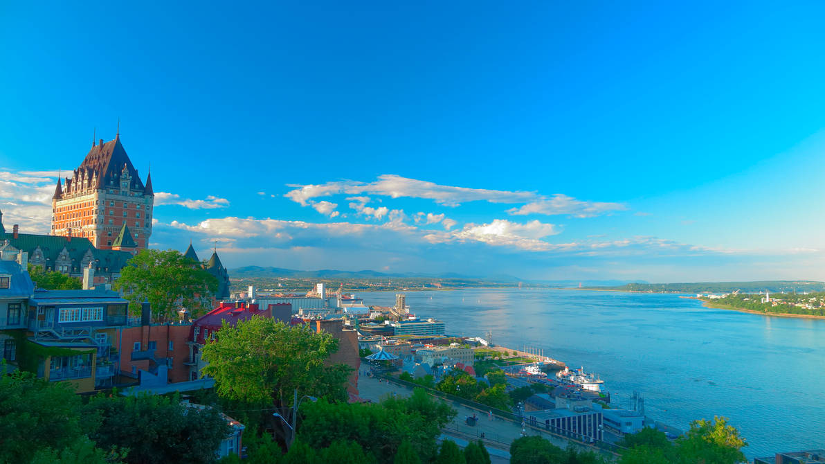 Fleuve Saint-Laurent a Quebec by Wedge009 on DeviantArt