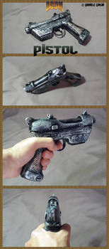Classic Doom Pistol Prop Gun