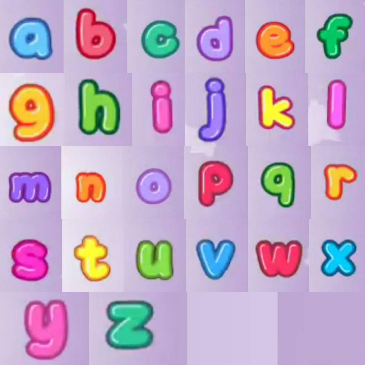 Cabe Letters Bubble Letter Lowercase I