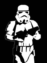 Sin City Style Storm Trooper