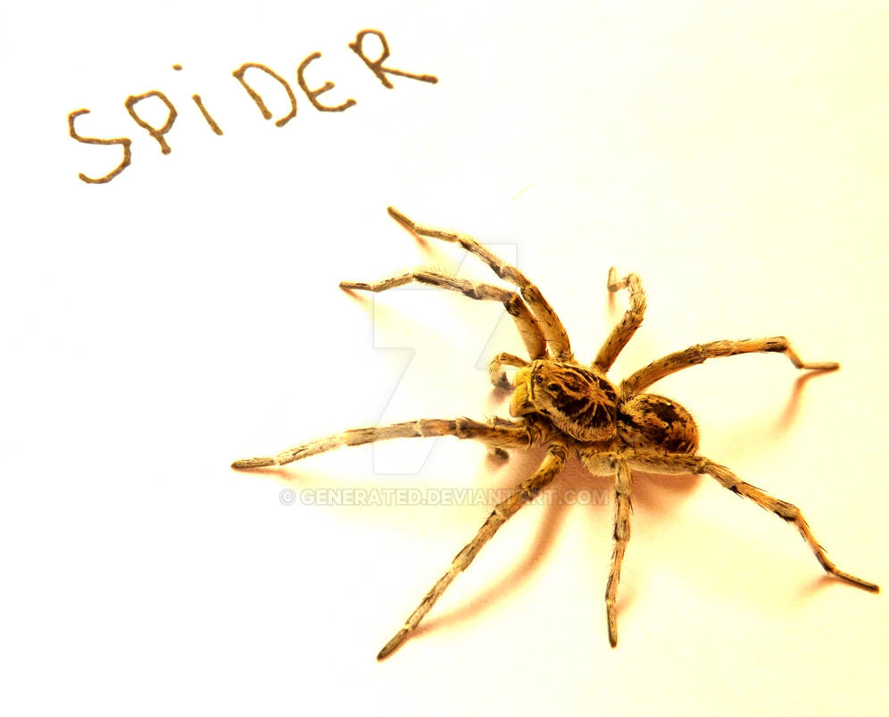 Spider text by generated on DeviantArt