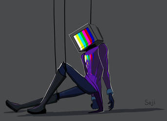 Rainbow Tv Head