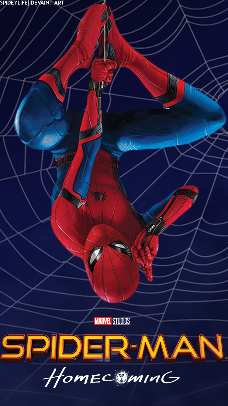 Spider-Man: Homecoming Wallpaper iPhone 6/6s/7 by spideylife on DeviantArt Spider-Man: Homecoming Wallpaper iPhone 6/6s/7 by spideylife on DeviantArt