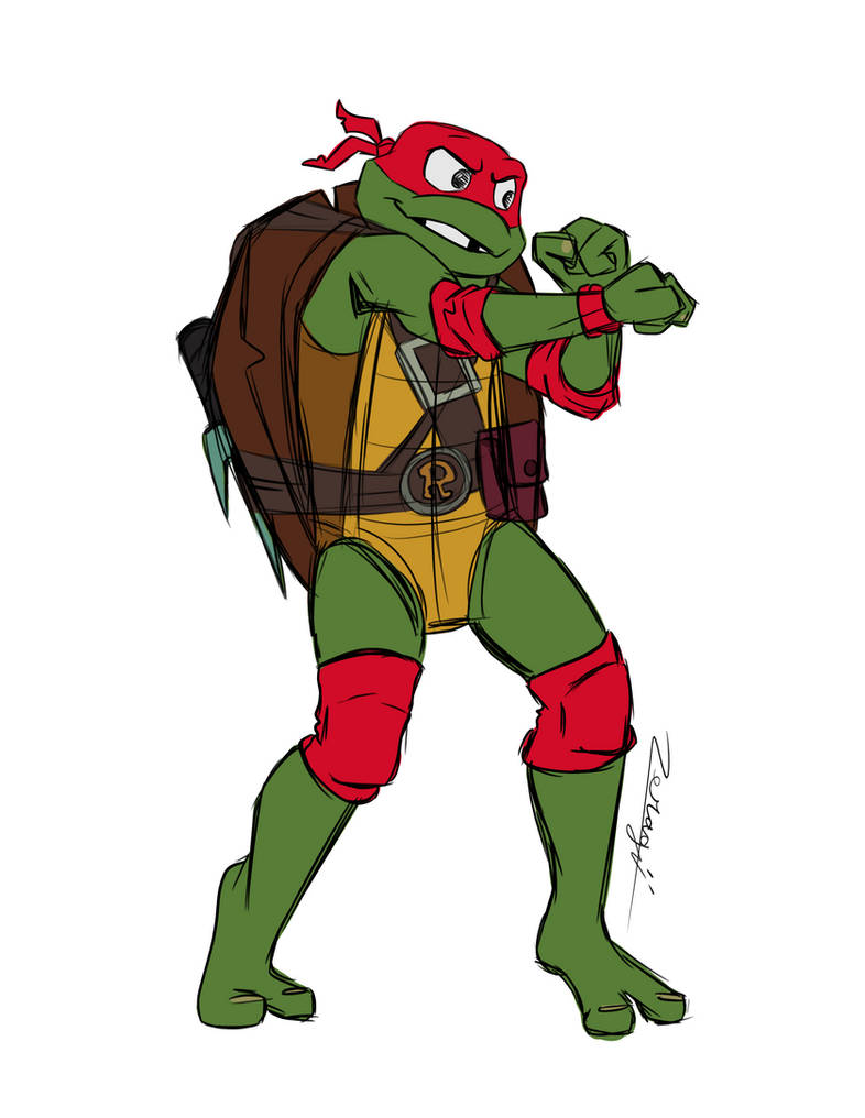 Raph Sketch by Zeragii on DeviantArt