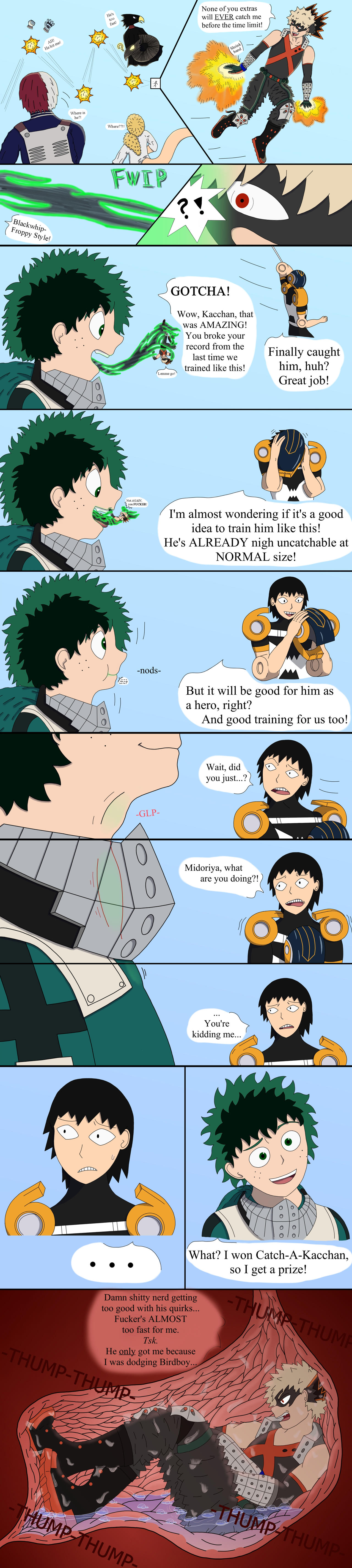 MHA CatchAKacchan vore SPOILERS for S6 by GoldFox20 on DeviantArt