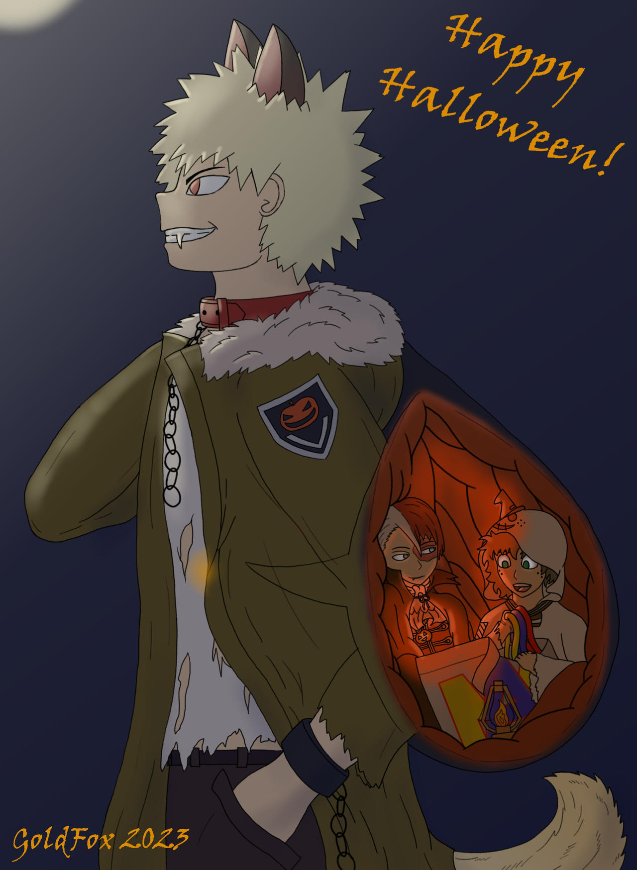 MHA Halloween Treat pic vore by GoldFox20 on DeviantArt
