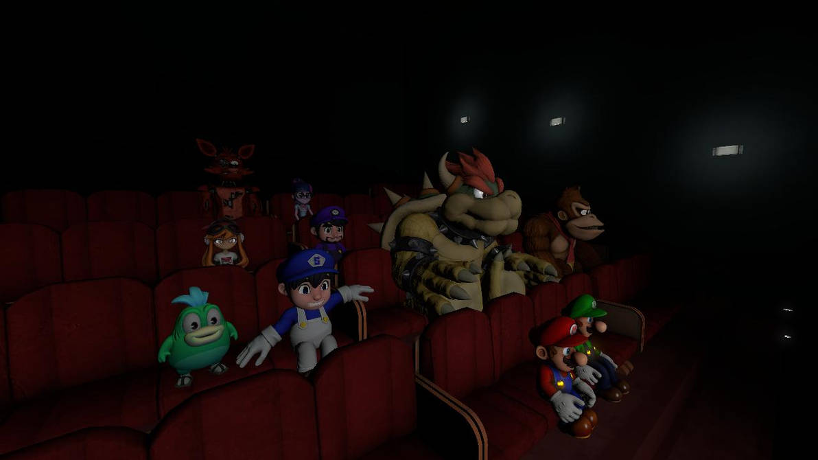 Watching The Super Mario Bros Movie by jeffnt2208 on DeviantArt