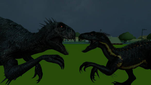 Scorpius Rex Vs Indoraptor 2