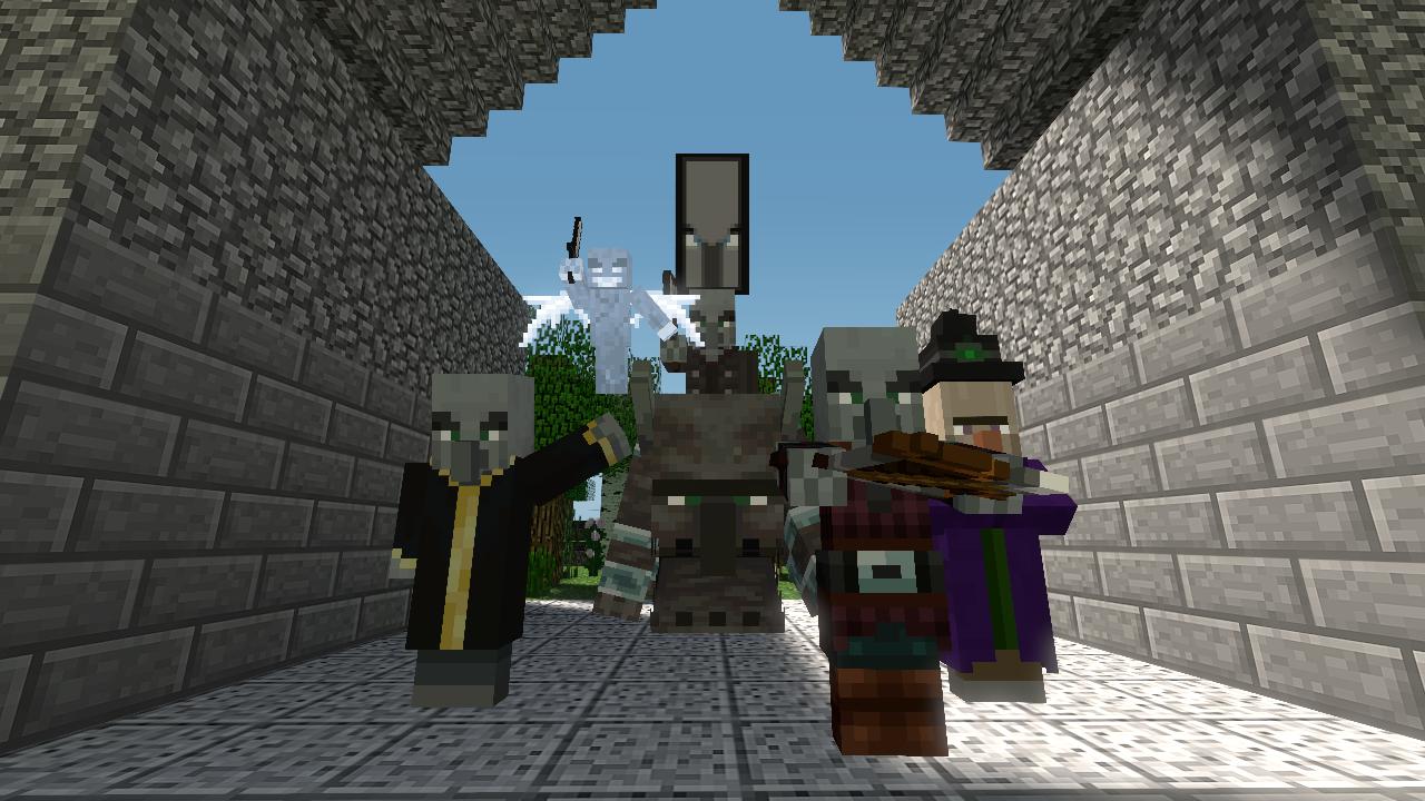 Minecraft Raid by jeffnt2208 on DeviantArt