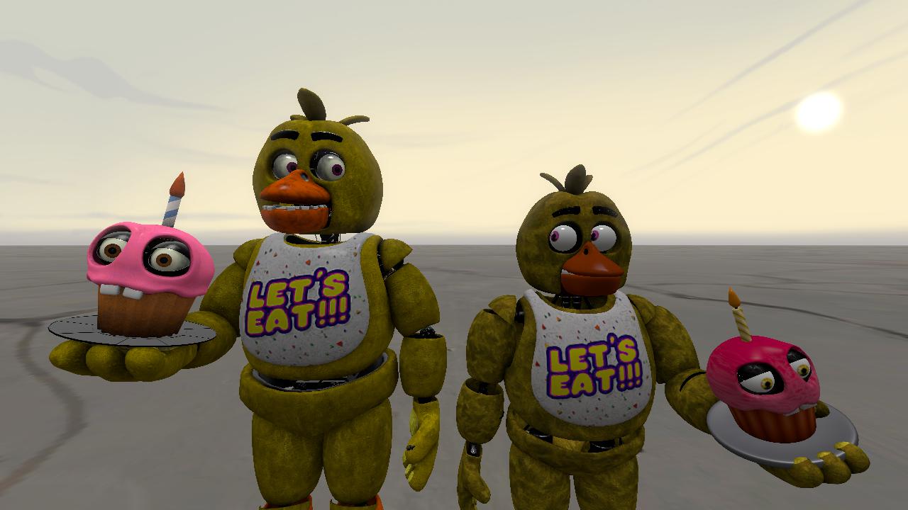 FNaF_MOVIE_model pack on X: WIP_02 - FNaF movie Chica