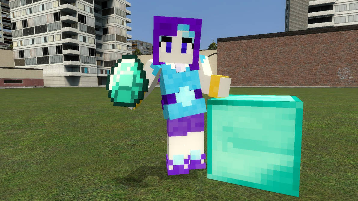 Rarity Minecraft Skin by jeffnt2208 on DeviantArt