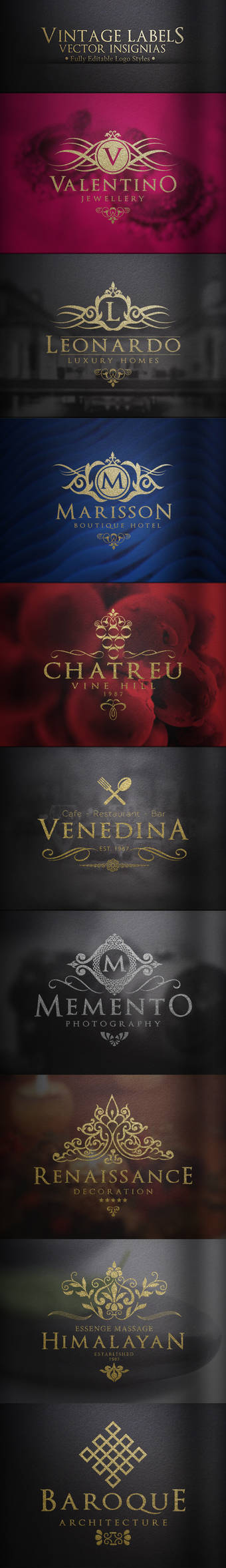 Logos / Vintage Labels by kaya205 on DeviantArt