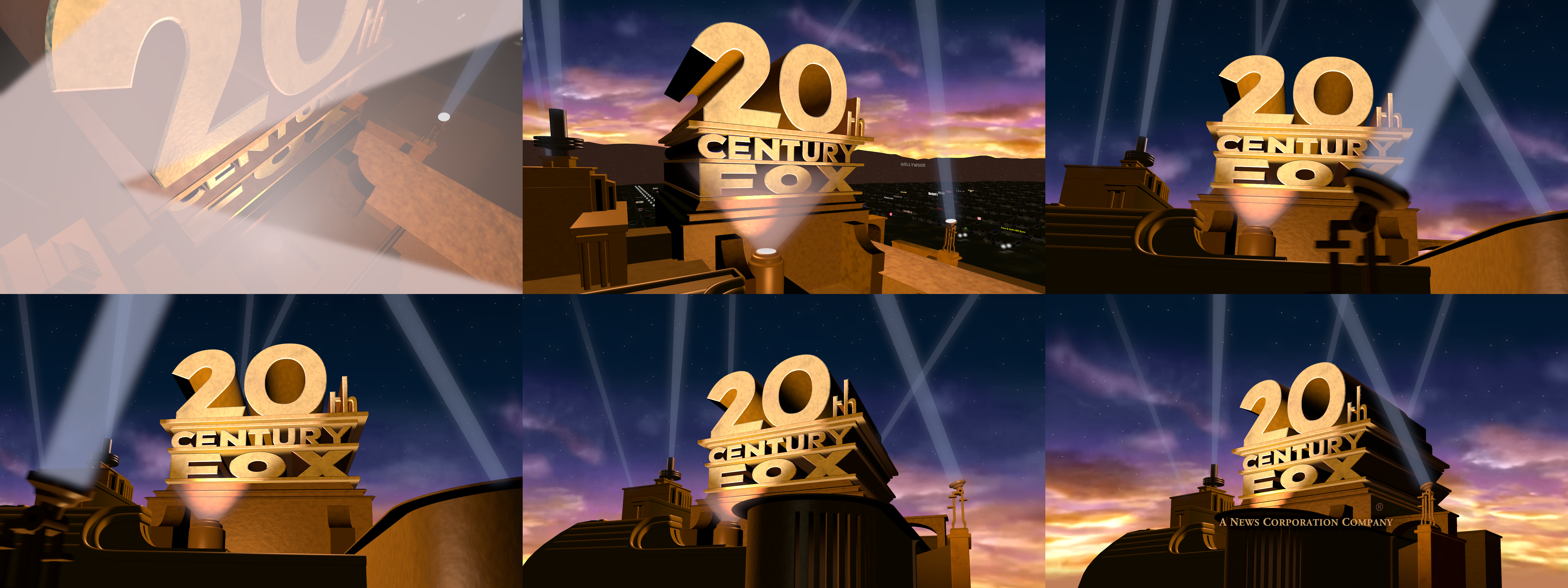 20th Century Fox '93 Prototype Logo Remake v2 by AniGummiJason on