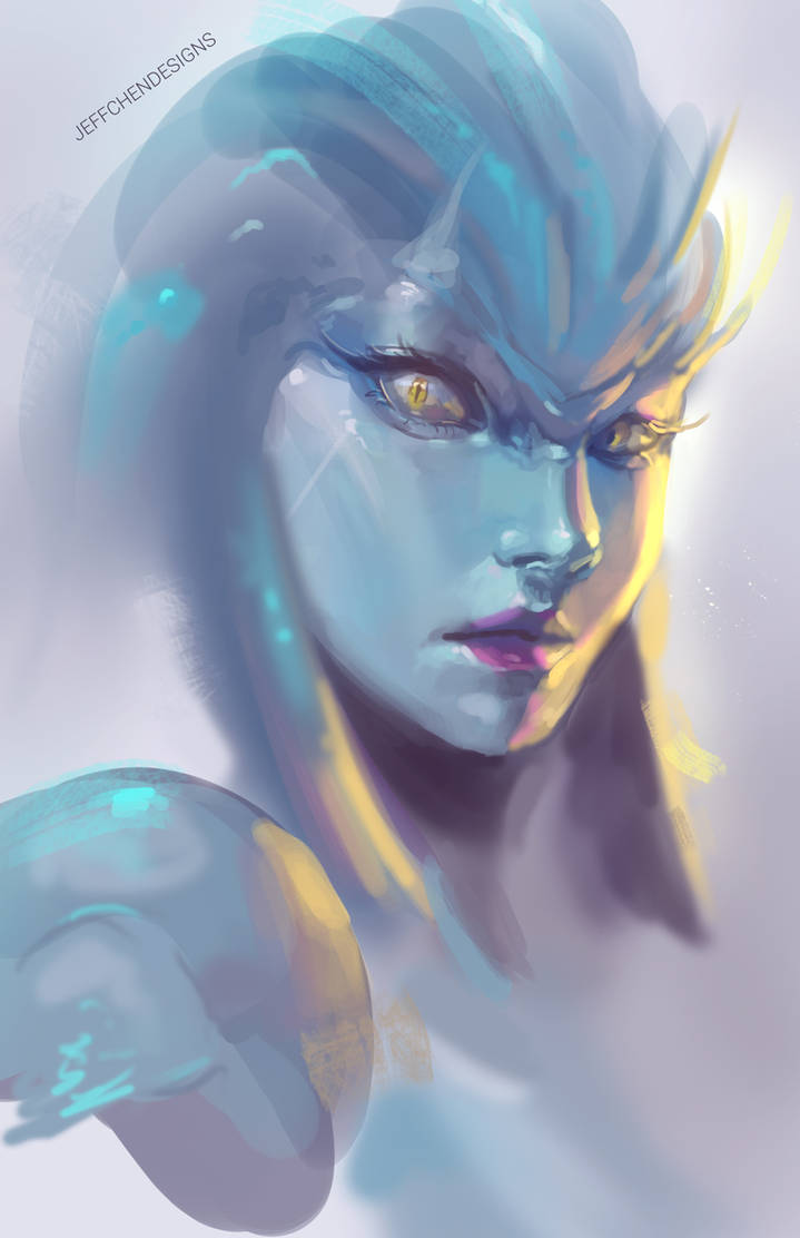 Alien Skletch by jeffchendesigns on DeviantArt